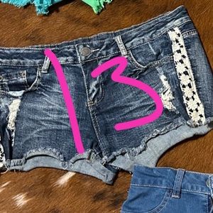 Jean shorts